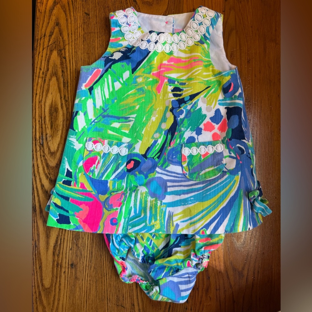 Lilly Pulitzer Colorful Tropical Kids Matching Set